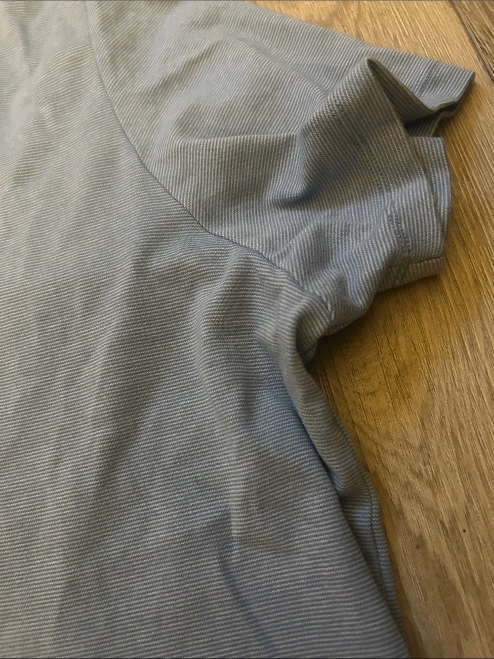 Banana Republic Men's Light Blue Polo Shirt